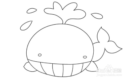 简笔画:漂亮的蝴蝶绘画步骤