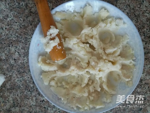 蓝莓山药的做法