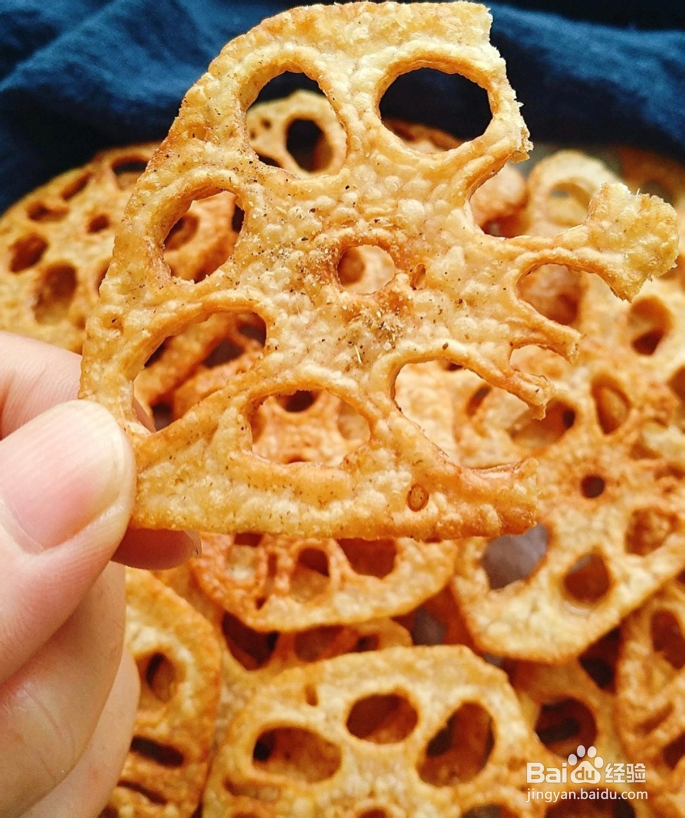 椒盐孜然炸藕片这样做更好吃你知道吗