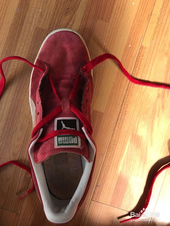 彪马鞋带的系法图解