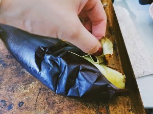 味增酱烤茄子的做法