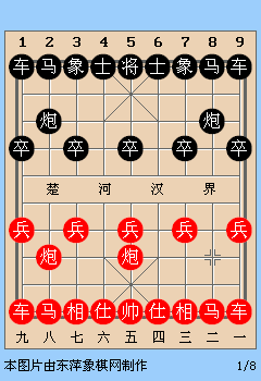 象棋开局之五九炮对黑飞右象