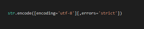 python字符串的编码转换