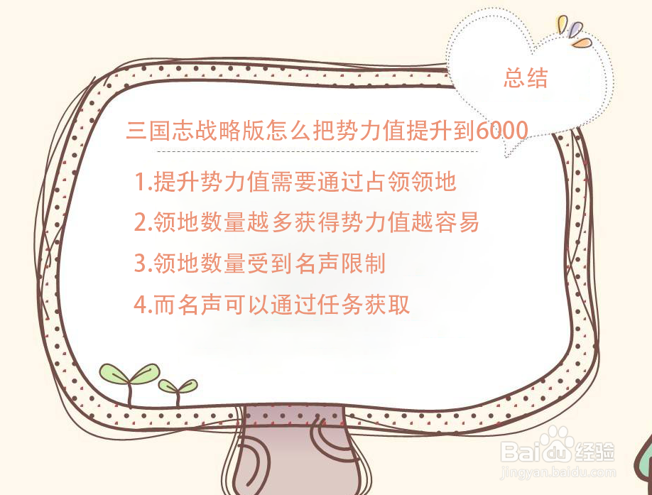 三国志战略版怎么把势力值提升到6000