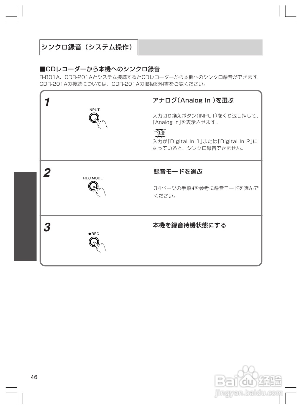 ONKYO MD-101A音响使用说明书.:[3]