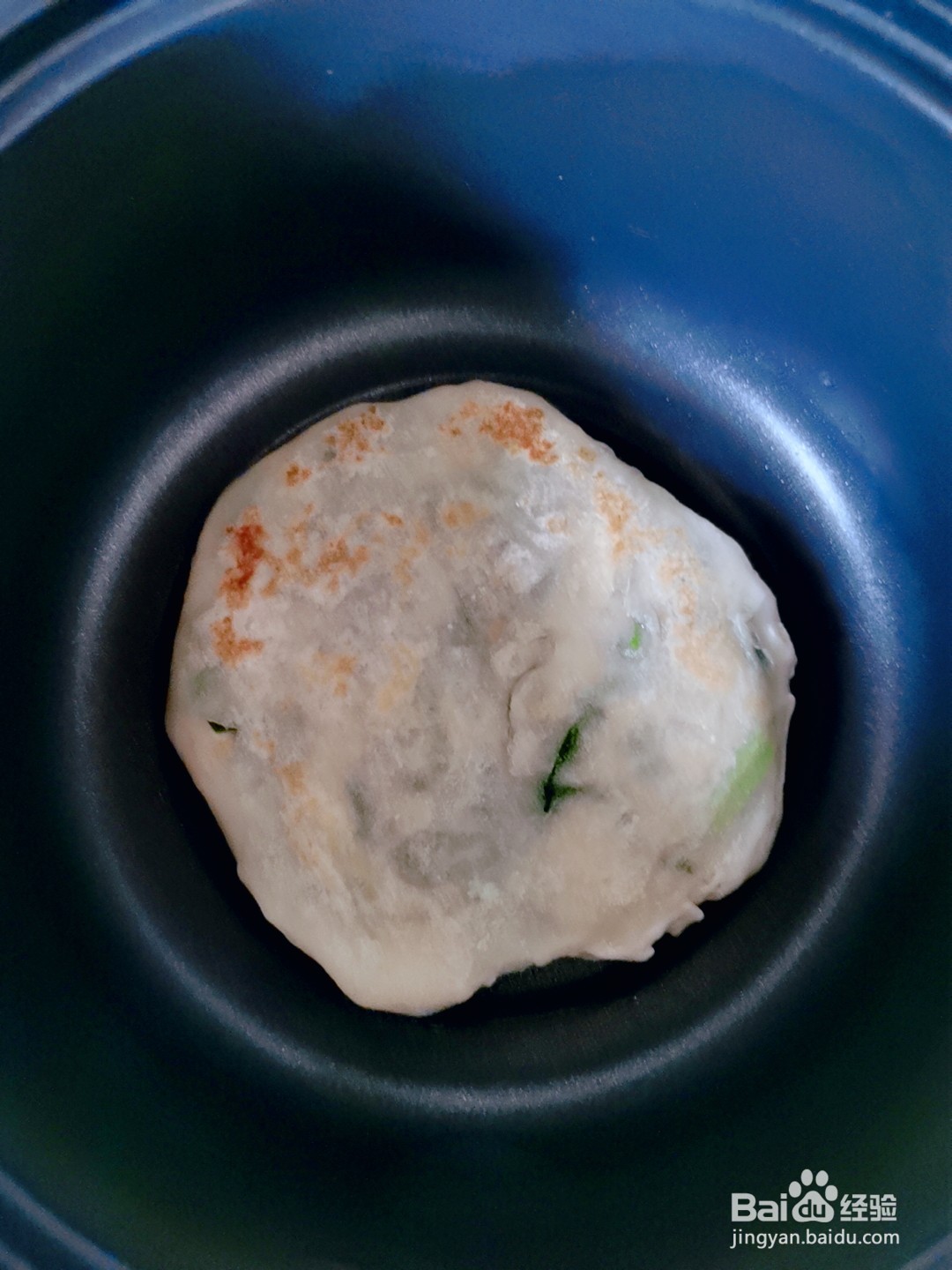 手抓饼版韭菜盒子