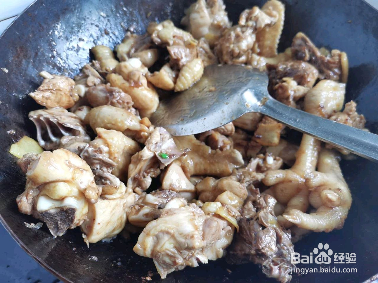 小鸡炖蘑菇的做法