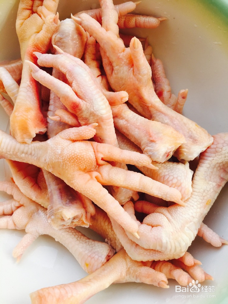 普洱茶韩式鸡爪的做法