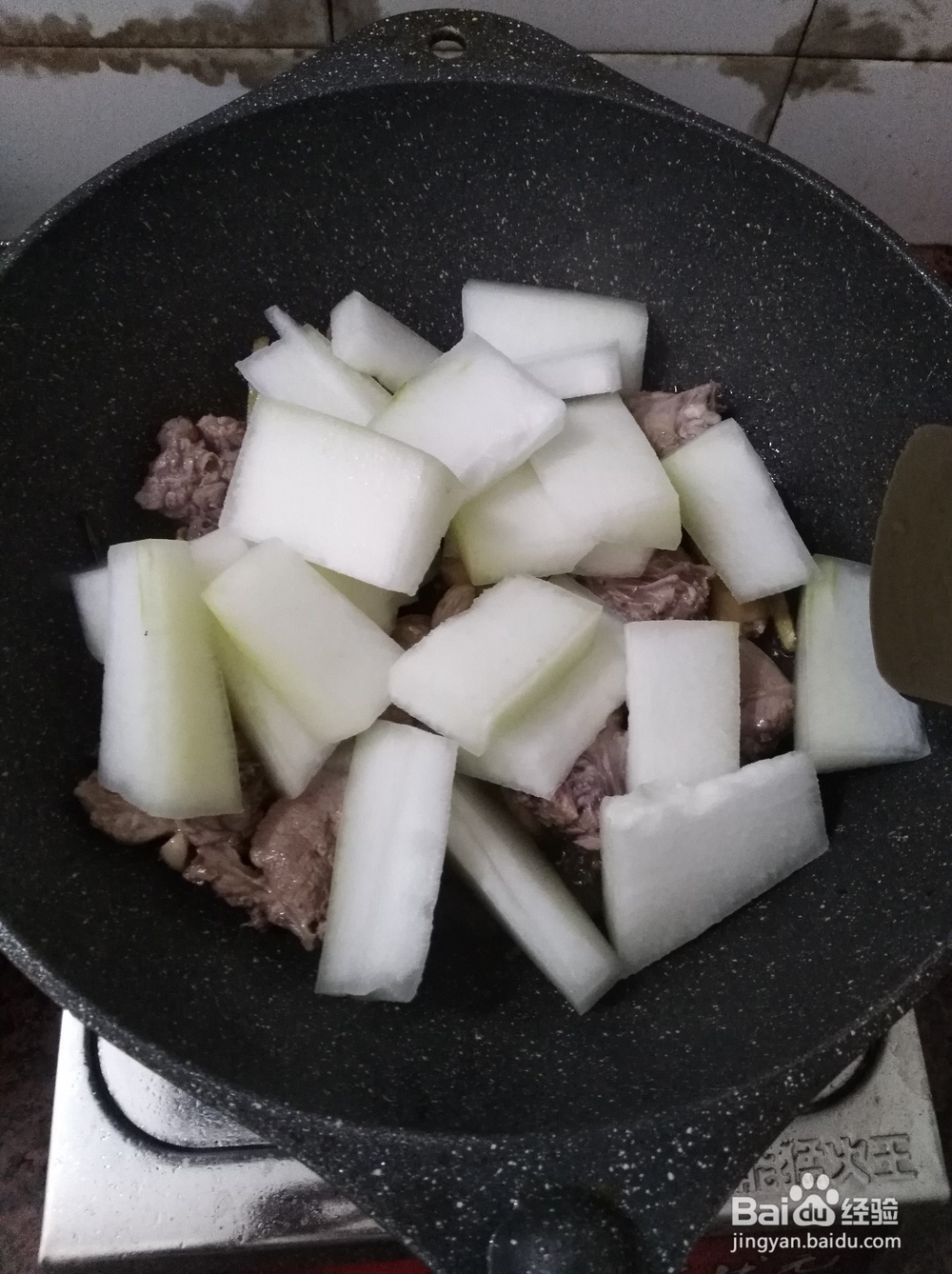 家常菜冬瓜焖鸭