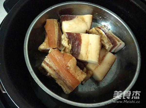 清蒸腊肉的做法
