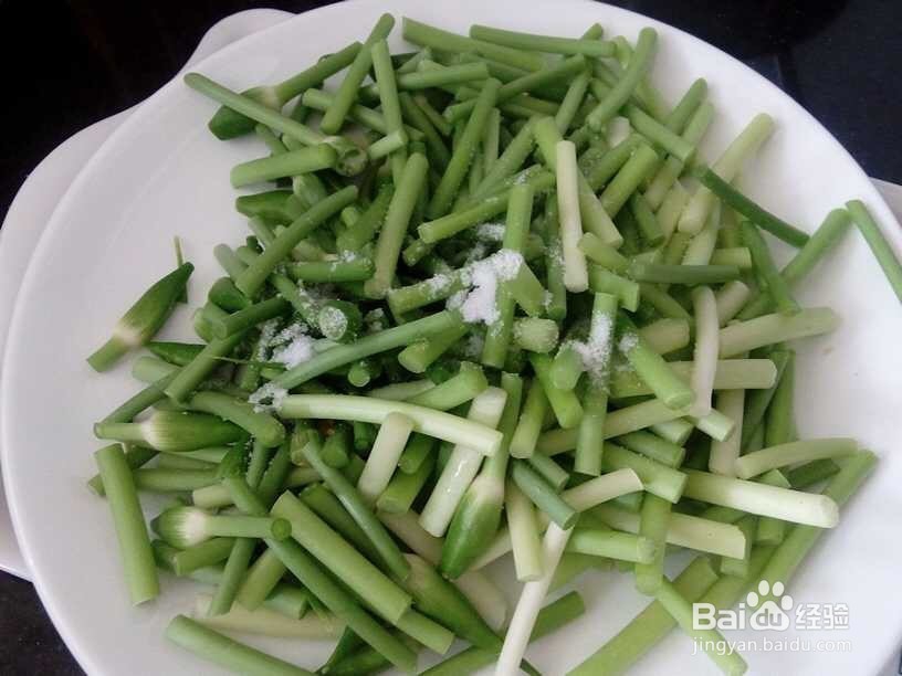 东北家常菜：韭苔炒肉丝