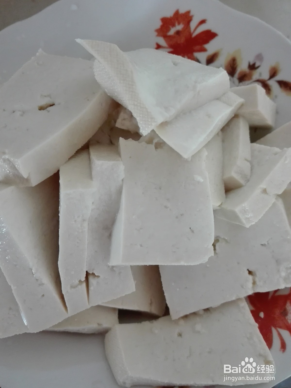 猪血加豆腐的做法