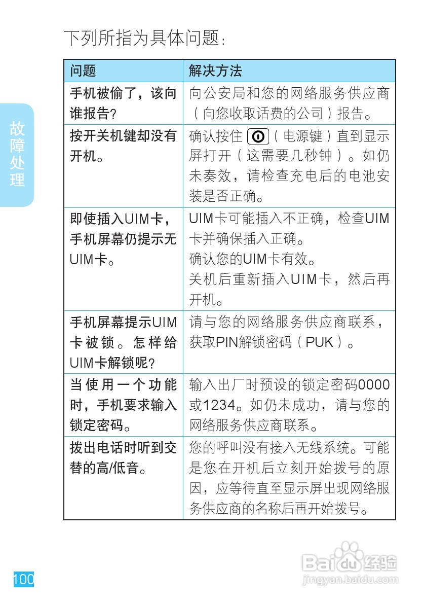 摩托罗拉手机Me811型使用说明书:[11]