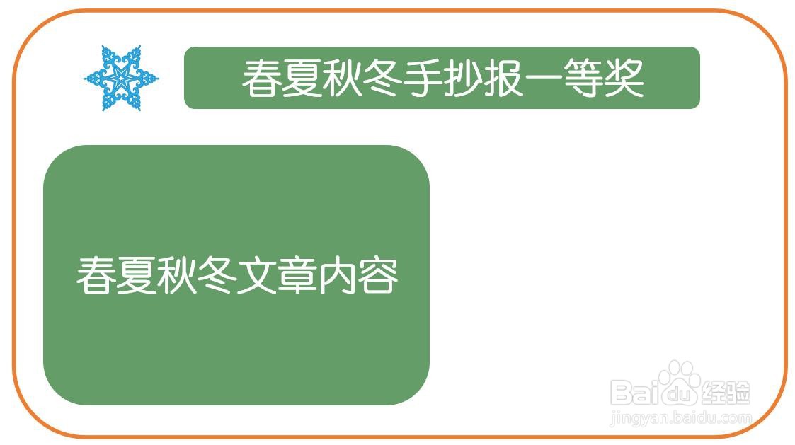 春夏秋冬手抄报一等奖
