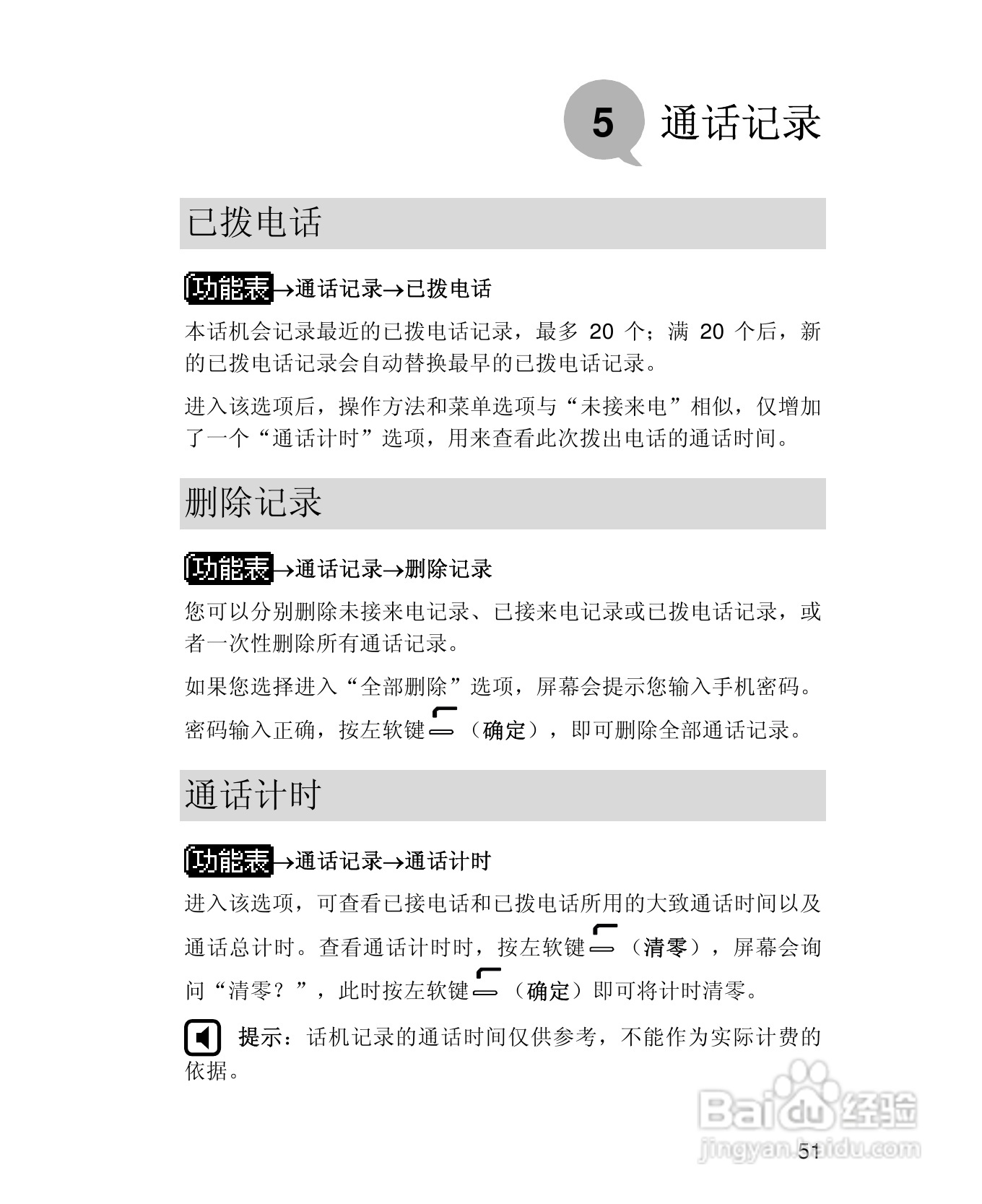 UT斯达康X58手机使用说明书:[7]