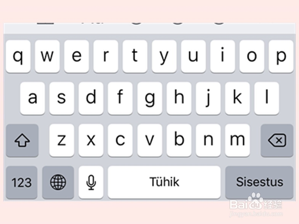 <b>iPhone苹果手机怎么设置爱沙尼亚文输入法来使用</b>