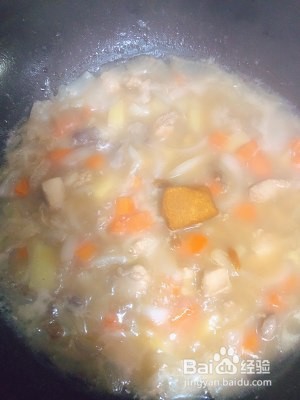 咖喱鸡肉的做法