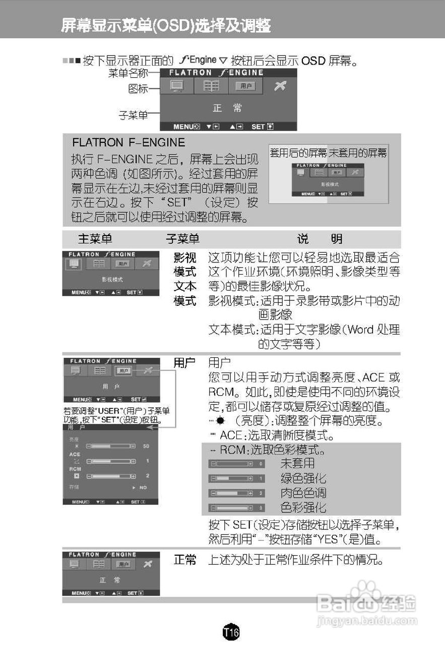 LG L1919SP液晶显示器使用说明书:[2]