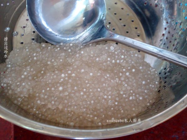 牛奶西瓜西米露