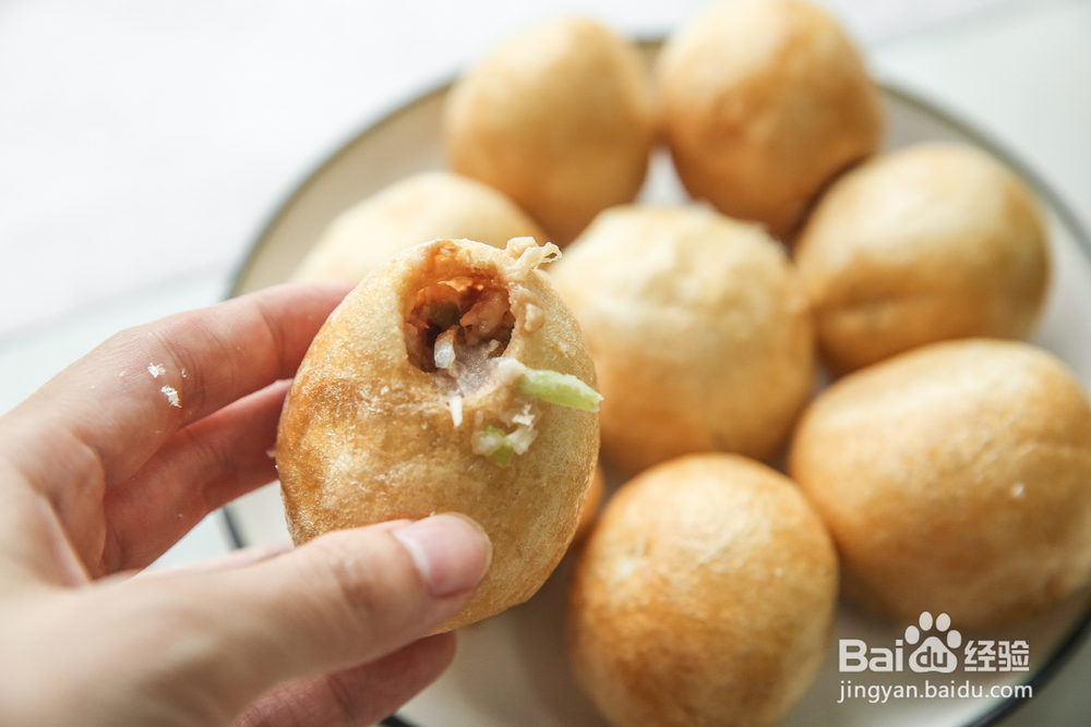 宝宝也爱吃的油面筋酿肉