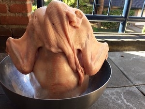 烤鸭的鸭坯制作方法
