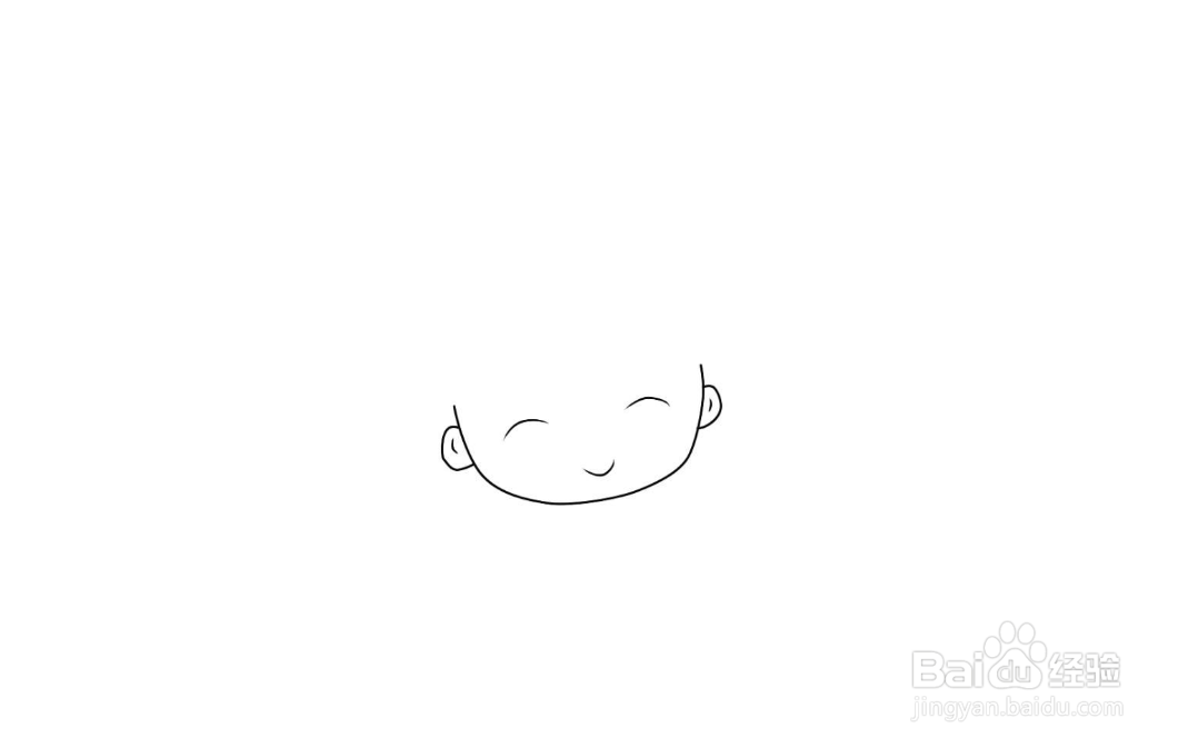 简笔画小女孩