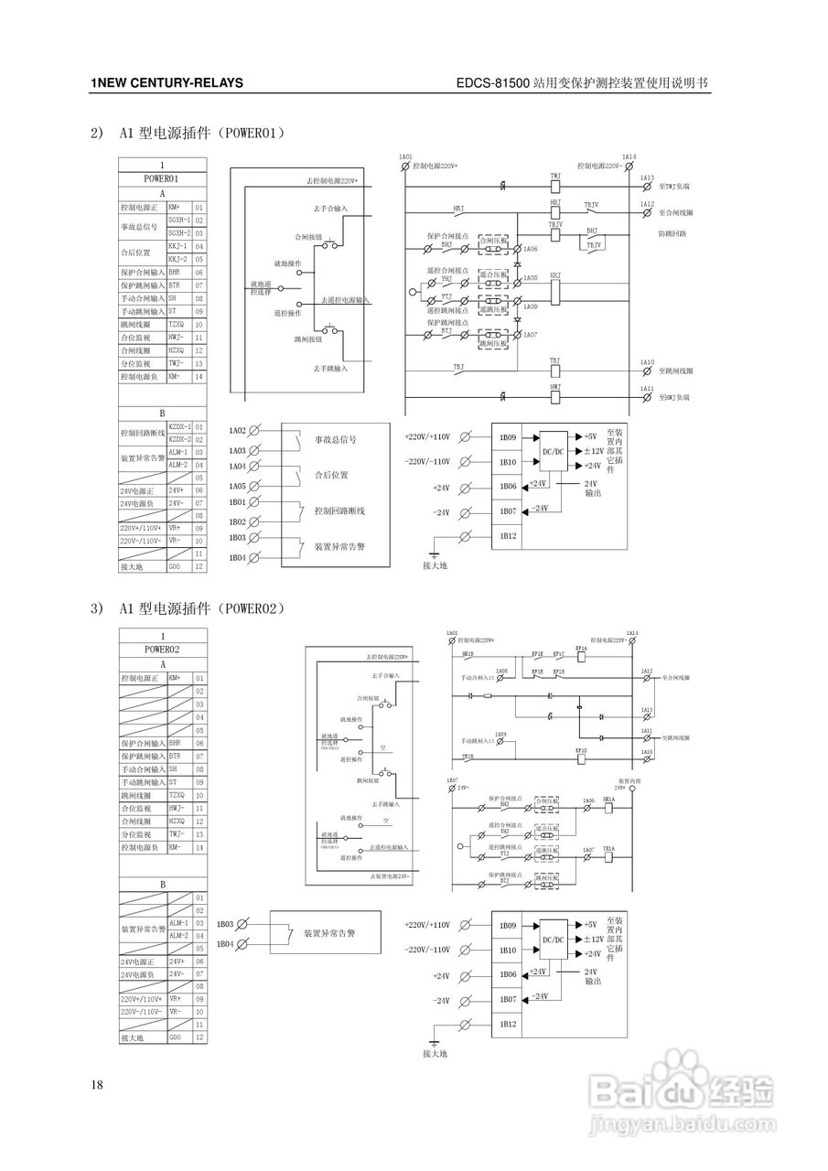 新世纪EDCS-81503站用变保护测控装置说明书:[3]