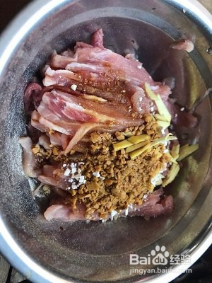 美味的青椒炒肉
