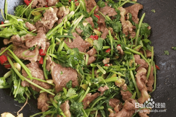 湘菜之小炒黄牛肉的做法