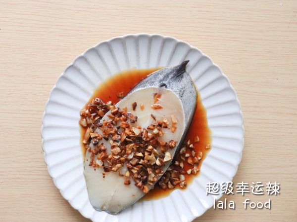 清蒸蒜香黑鳕鱼