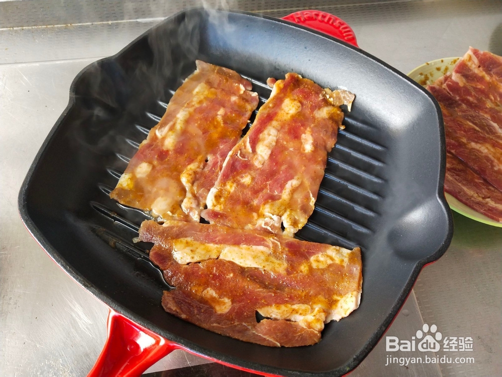 炙烧肥牛片的做法