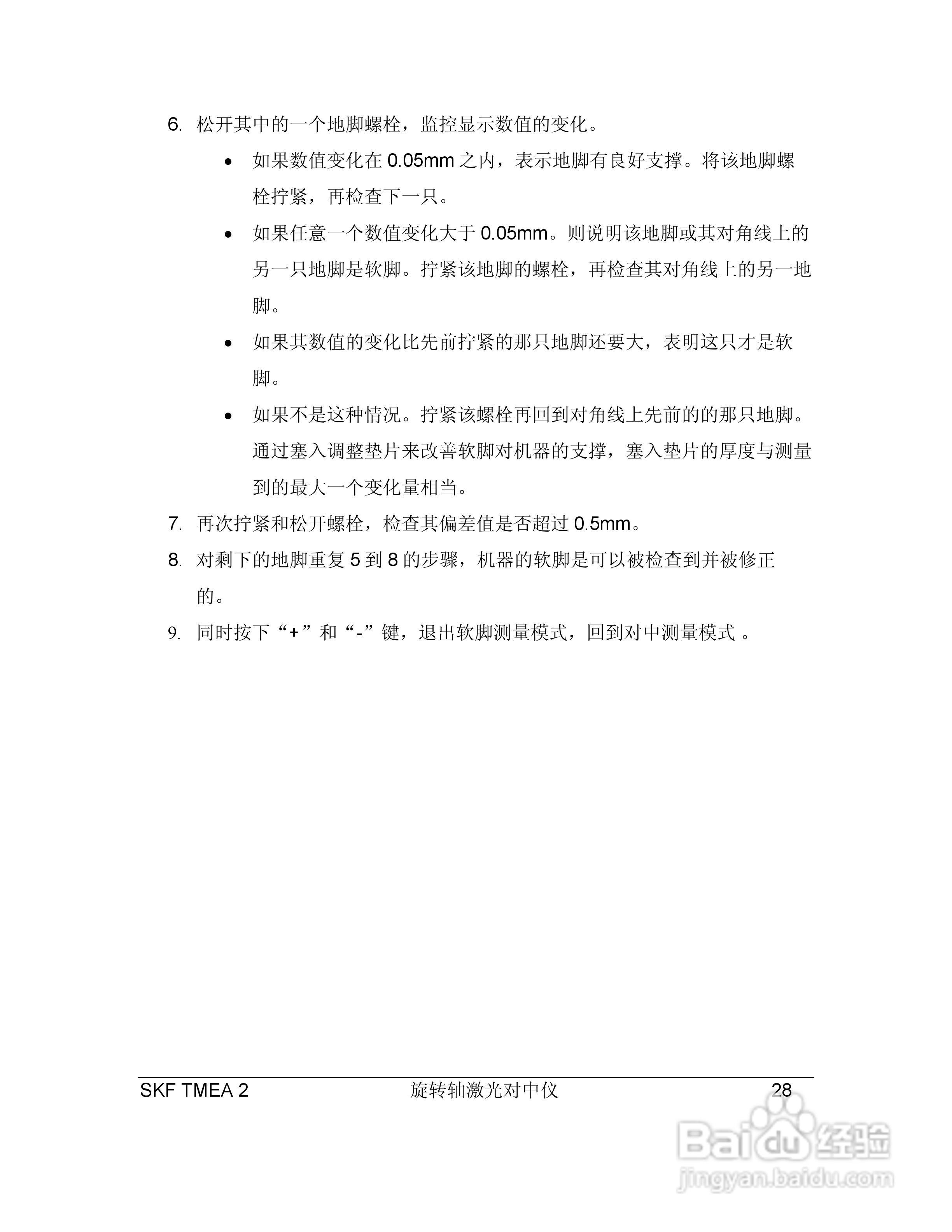 SKF TMEA2激光对中仪说明书:[3]