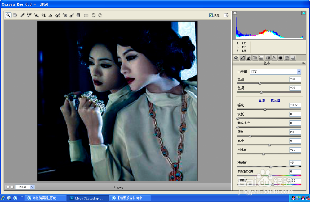 用PS调出暗黑系森林镜后世界