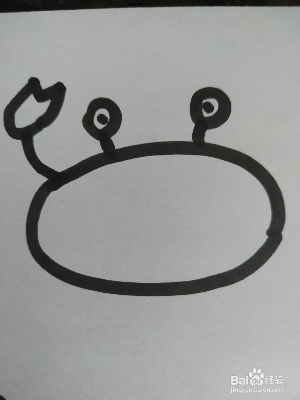 螃蟹的简笔画技法(八)