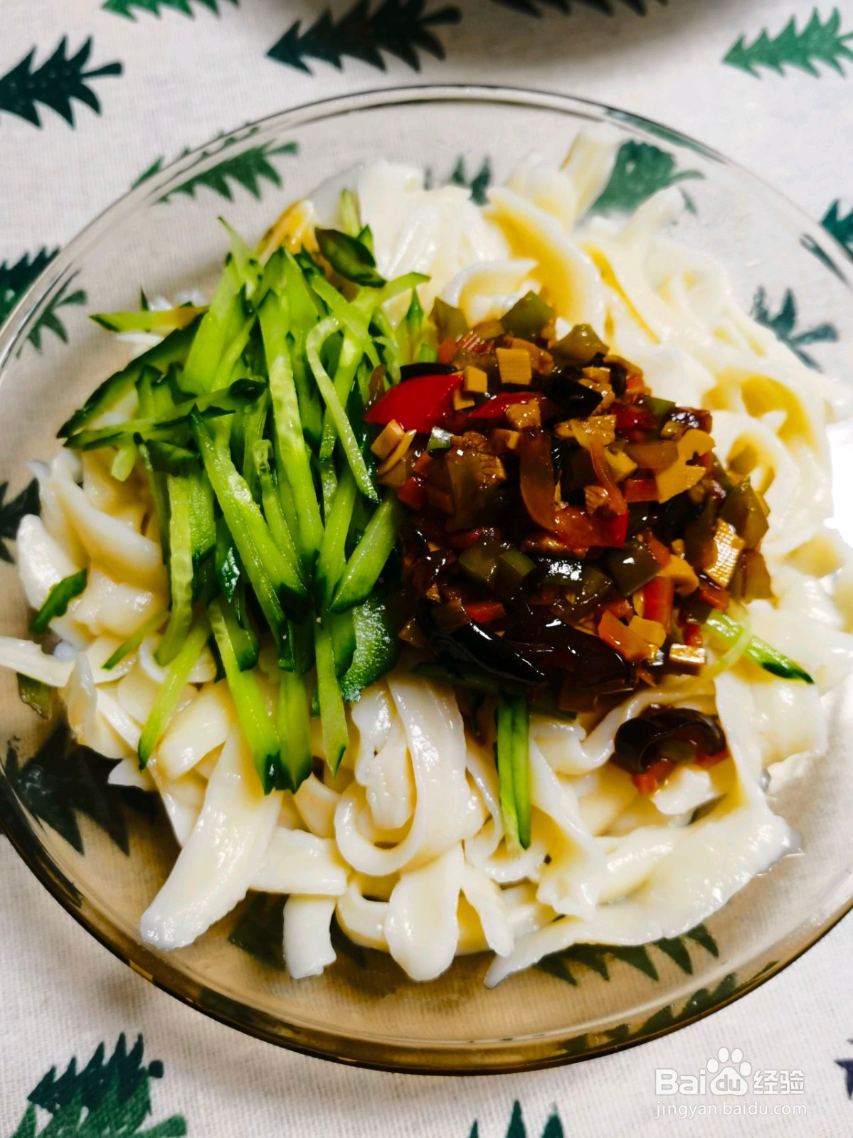 凉拌刀削面怎么做
