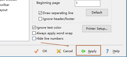 Editplus如何设置忽略文本颜色