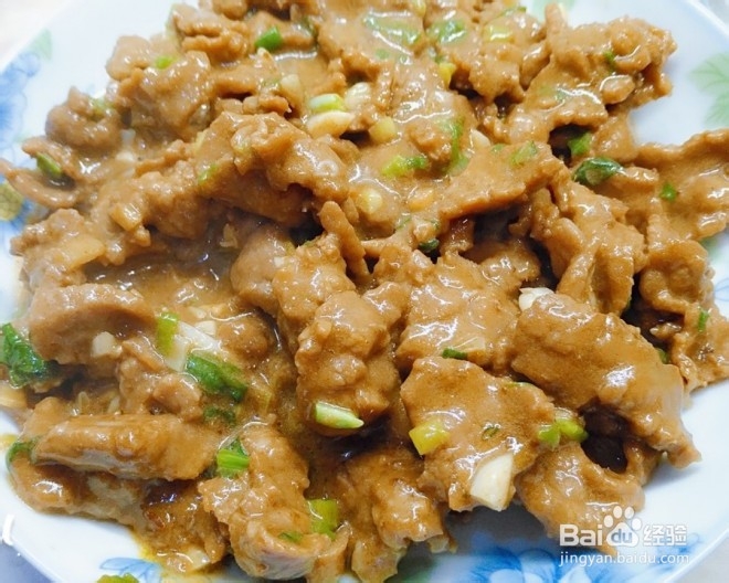 孜然牛肉【家庭版做法如下】