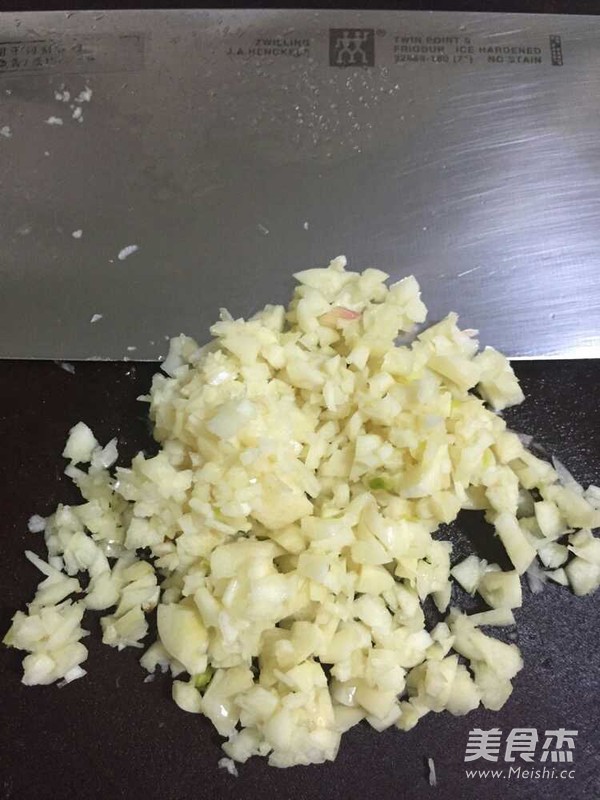 蒜蓉苋菜的做法