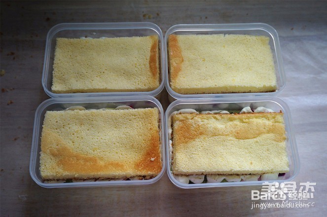 盒子蛋糕的做法