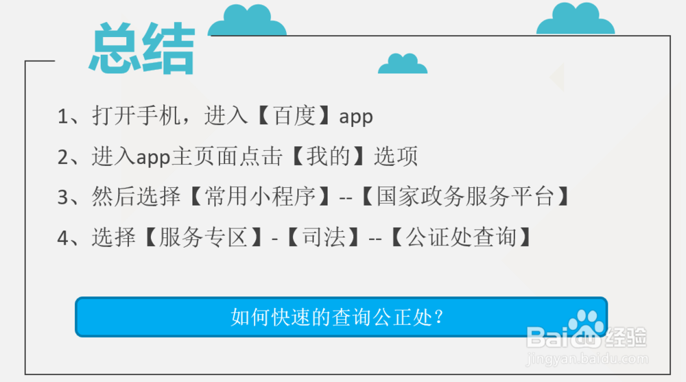 如何快速的查询公正处?
