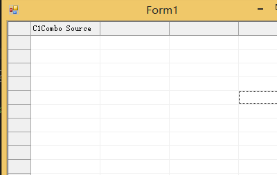 C1 FlexGridforWinForms实现google搜索自动完成