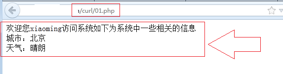 模拟信息采集CURL