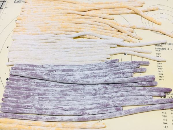 自制Q弹三色芋圆