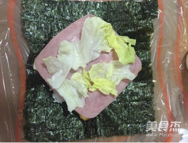 米饭三明治的做法
