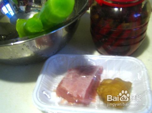 泡椒青笋炒肉片