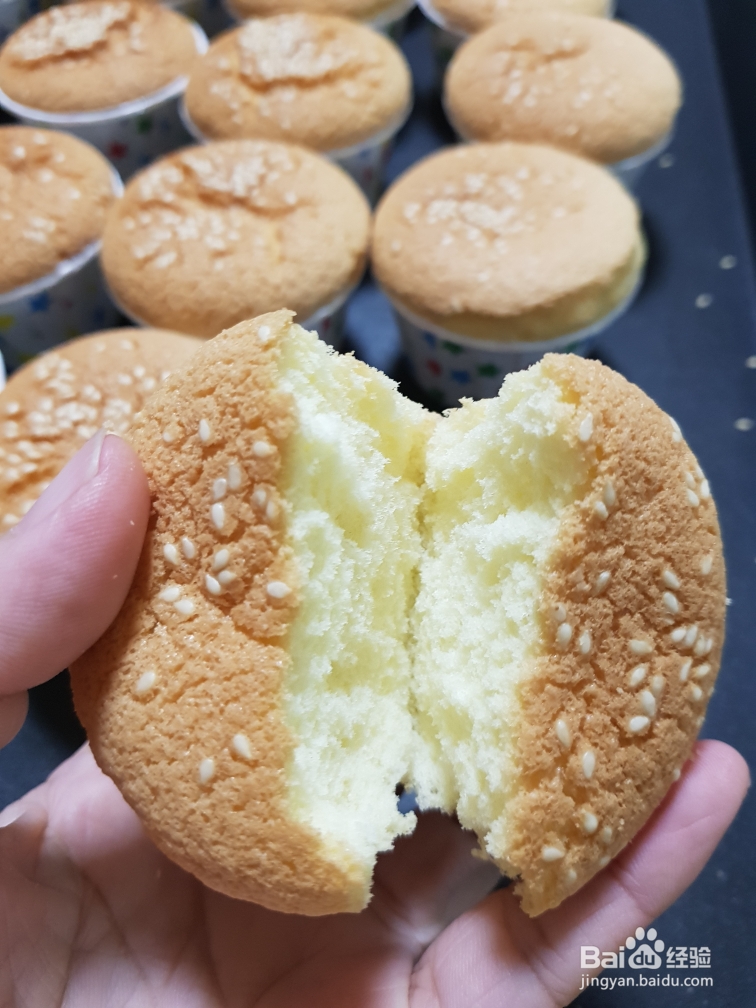 简单营养的无水无油老式脆皮蛋糕