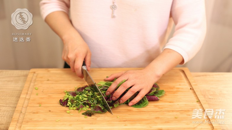 苋菜炒饭 — 迷迭香美食