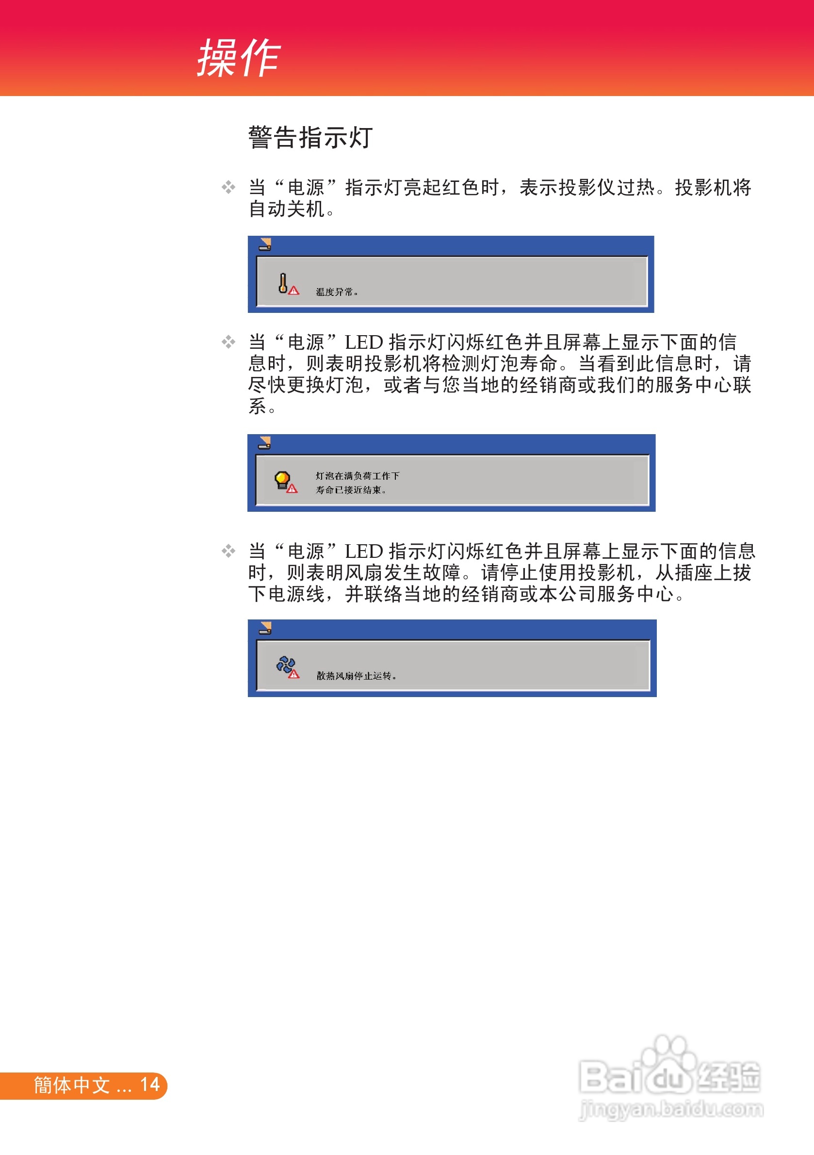 富可视 X7投影机说明书:[2]