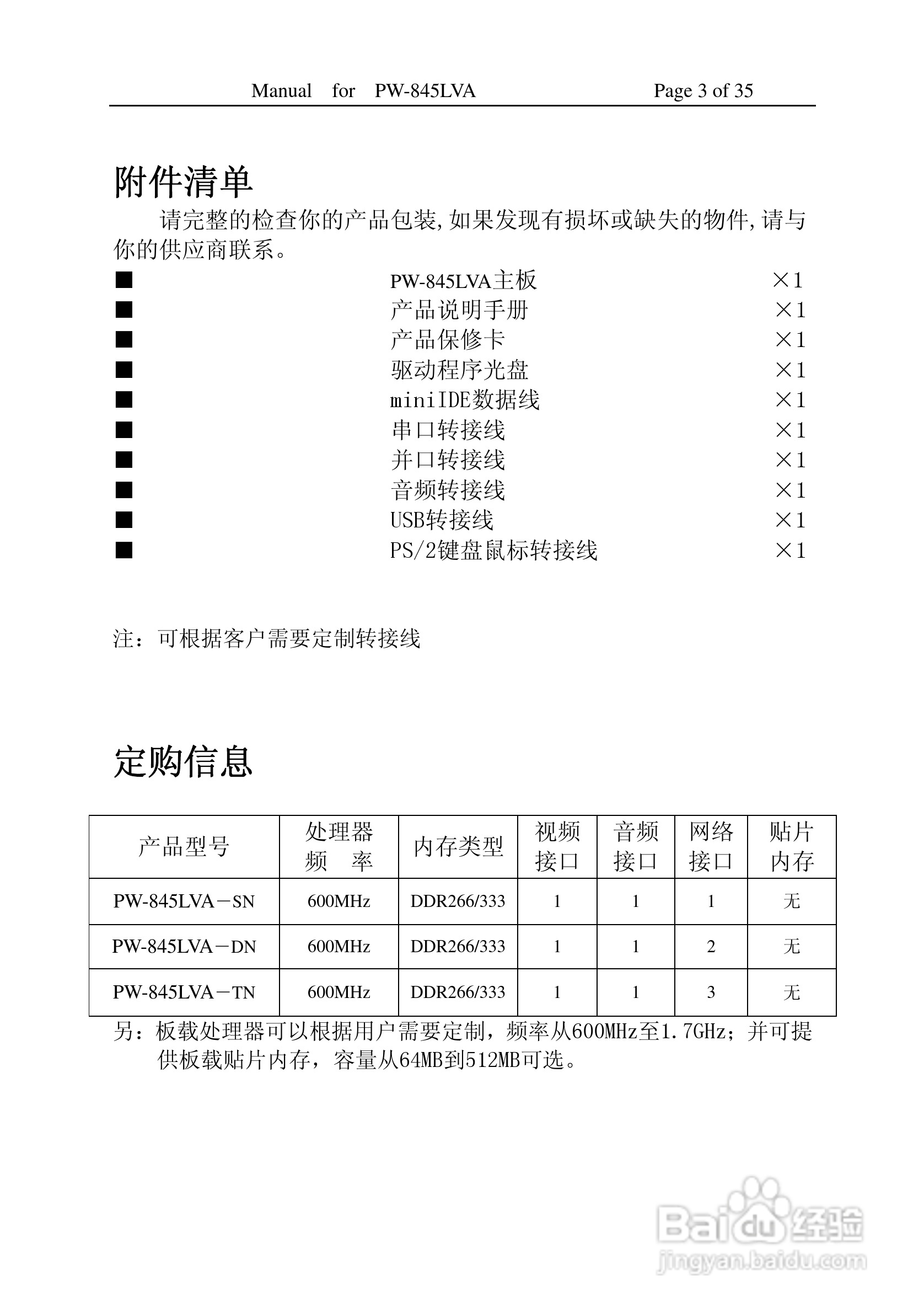 PW-845LVA工业电脑主板使用手册:[1]