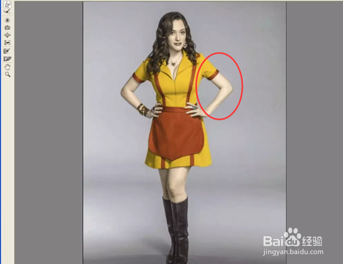 Photoshop实例：美女液化瘦身